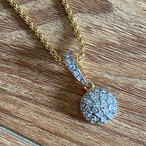 Swarovski Round Pendant Necklace